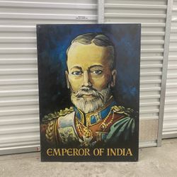 Emperor of India Portrait Painting