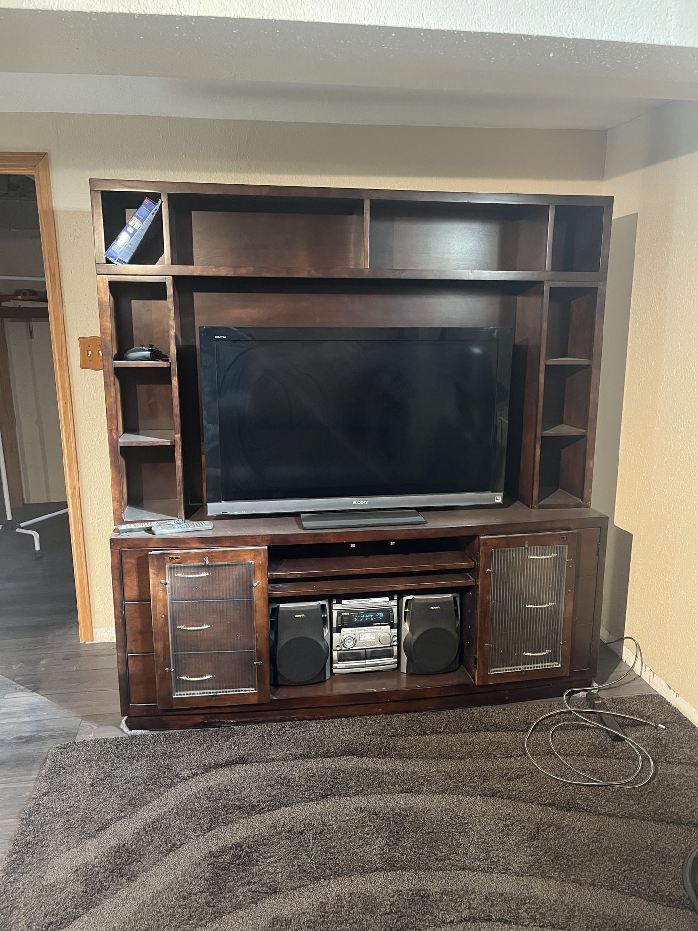 Entertainment Center (TV Included)