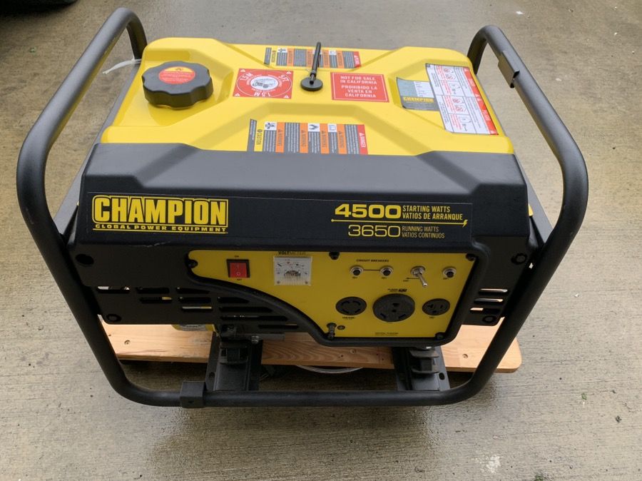 Brand New Champion 4500 Watt Generator