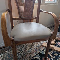 Pair Of Brentwood -Ish Chairs, With Upholstered Cushion