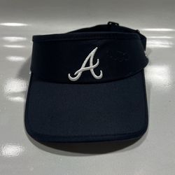 Atlanta Braves '47 Navy Clean Up Adjustable Visor