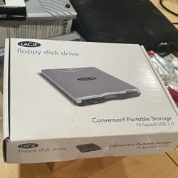 New In Box Floppy Disk Drive Hi-Speed USB 2.0