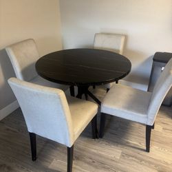 Small Kitchen Table W/ Chairs 