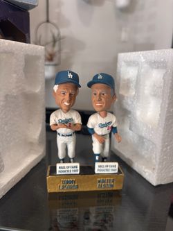 Dodgers Tommy Lasorda and Walter Alstonbobble head