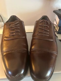 NY&C men’s shoes size 10.5 Damian color Cofee Bean