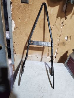 Harley period correct panhead sissy bar 26x9