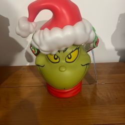 Grinch Popcorn Bucket