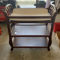 Wooden Changing Table
