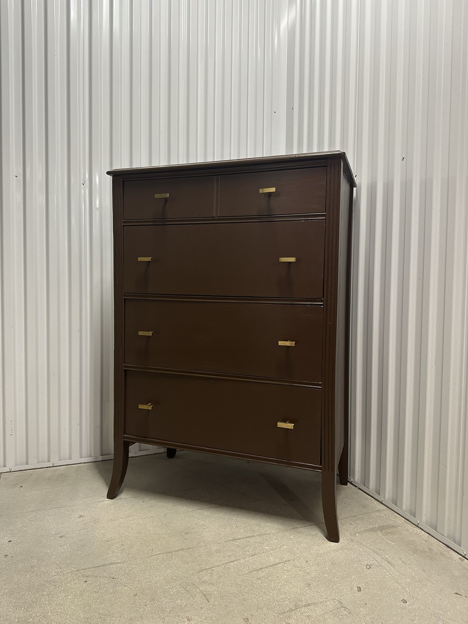 Vintage Brown Dresser - Refinishedâ¨