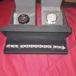 Men's Watches And Bracelet For Sale