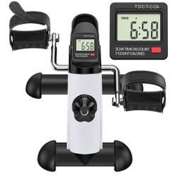 Under Desk Bike Pedal Exerciser, Portable Mini Exercise Bike