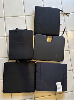 5 Wheelchair Seat Cushion IN GREAT COND Gel Lumber Memory Foam Donut Pillow Pressure Support Like NU