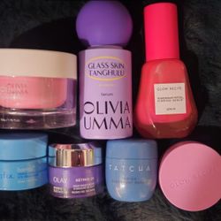High-End Skincare Bundle – Glow Recipe, Tatcha, Olay, Skinfix, Olivia Umma 