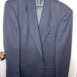 DAMAGED Vintage Mani by Giorgio Armani Italy 100% Wool Blazer 32” L