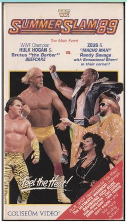 WWF WWE Vintage Wrestling VHS SummerSlam 89