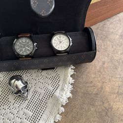 Coach Men Watches And Travel Case 