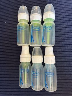 4 oz Dr. Brown's Natural Flow Baby Bottles Set of 6