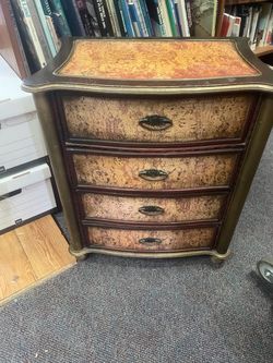 Small dresser nightstand solid sturdy