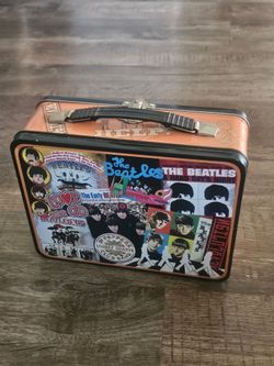 Vintage Beatles collectable lunch box