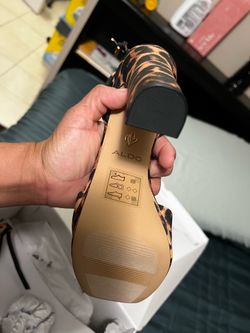 Aldo cheetah heels