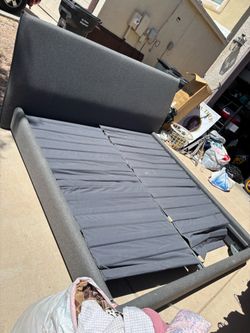 King size bed frame