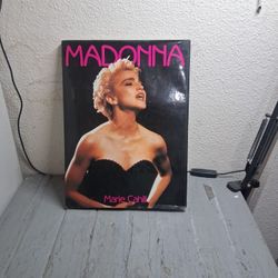 book about the singer Madonna, written by Marie Cahill. 