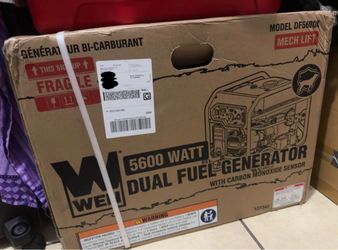 5600W Dual Fuel Generator