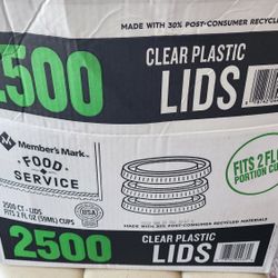 food-service grade lids designed to fit standard 2oz portion