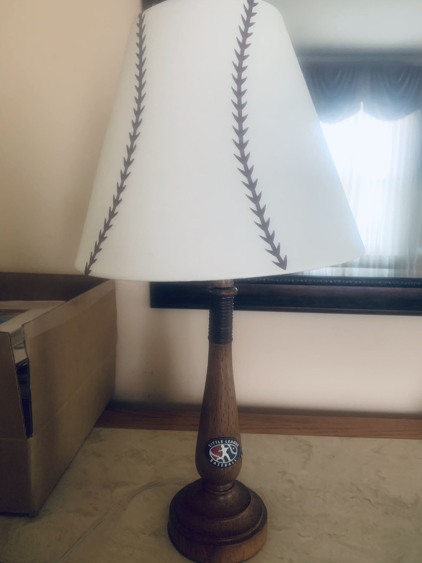 Little league baseball lamp