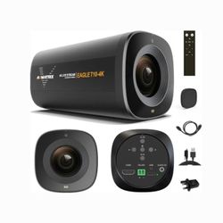AVMATRIX Eagle T10-4K FHD Webcam with 1/1.28" Sensor, 10X Optical Zoom 75.4Β° Wide Angle ToF Auto Focus Streaming Camera