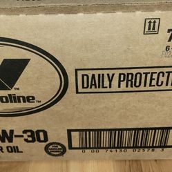 Valvoline Daily Protection 10W-30 Conventional Oil 1QT Case Of 6