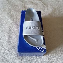 Birkenstock Barbados EVA Slide "Grey"  Size 8 Brand New 