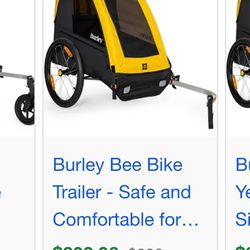 Burley Bike Trailer Single