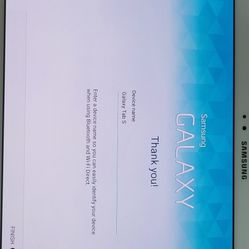 Samsung S Tablet 16 Gb