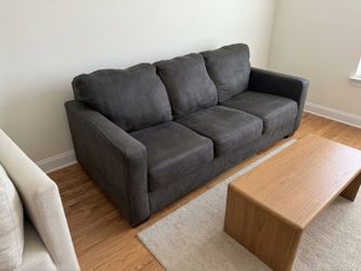 Black 3-Seater Couch by Ashley
