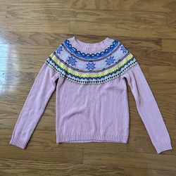 Like new girls sweater size L 