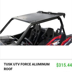 CAN-AM Commander , Maverick - BRAND NEW TUSK Force Aluminum Roof w/ Spoiler