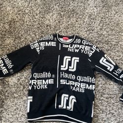 Supreme Sweater Size M