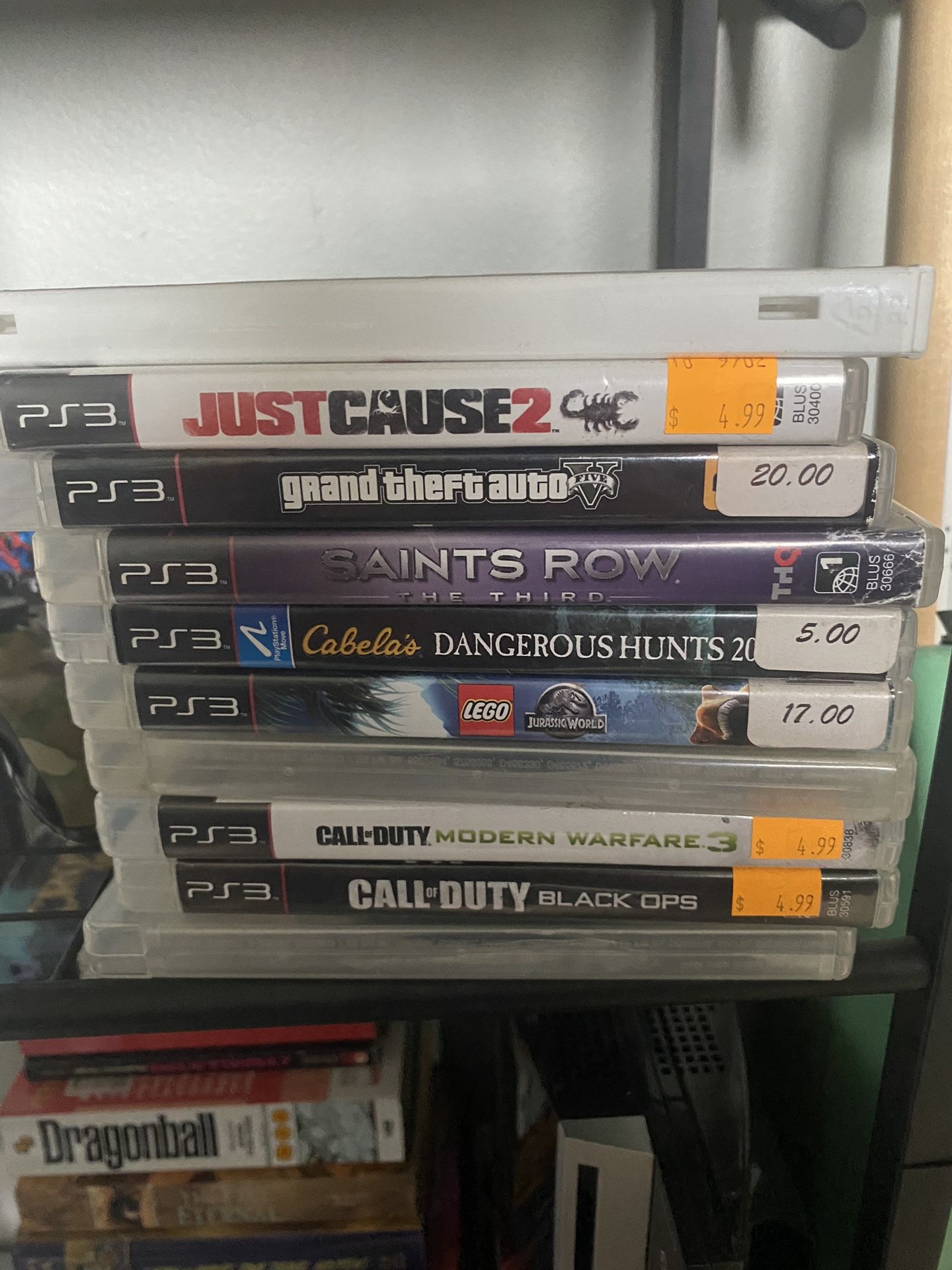 Ps3 Games And 3 Controllers 1 Real And 2 Replicas