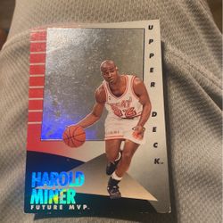 Harold Miner future mvp card