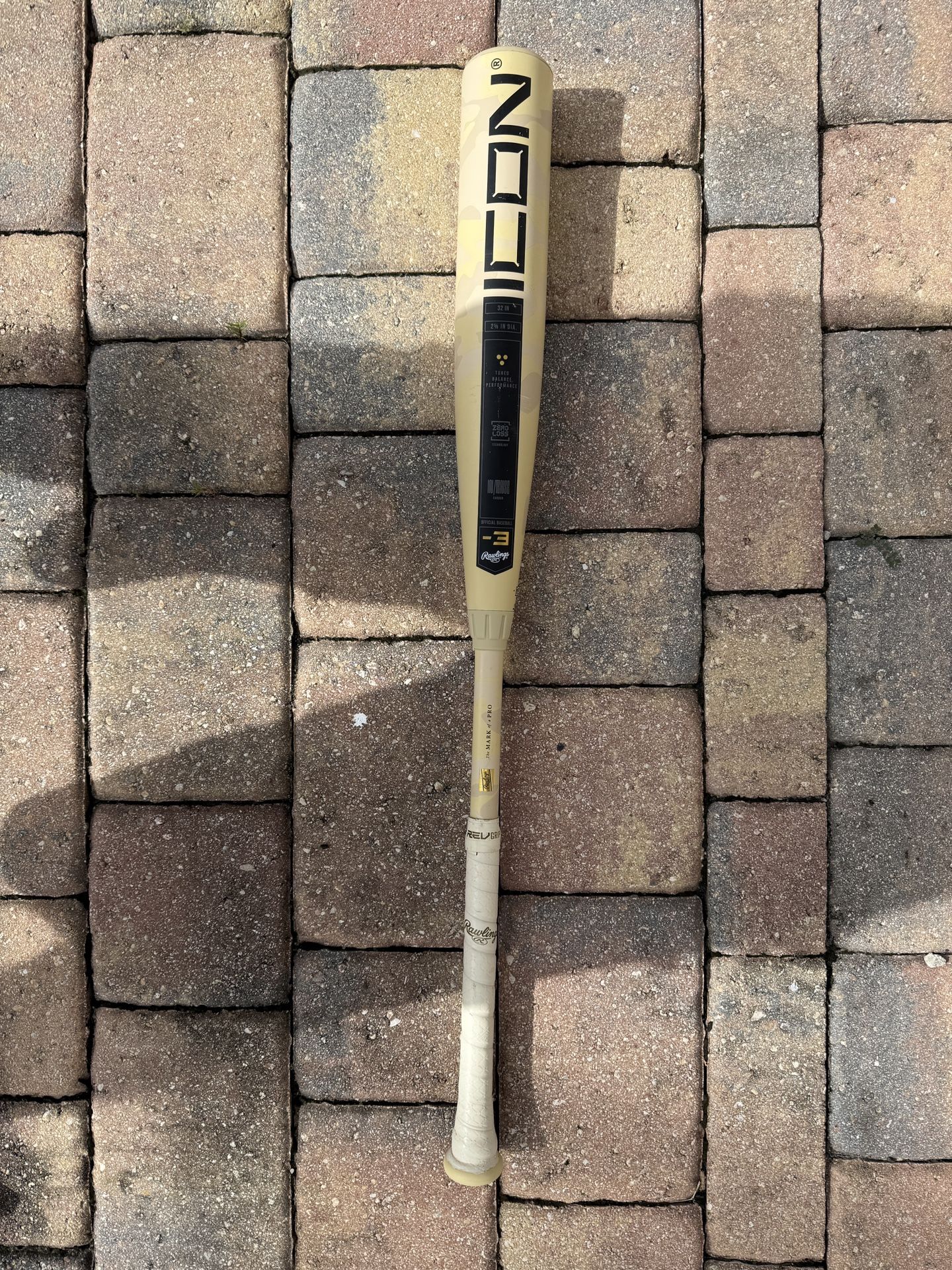 Rawlings Icon BBCOR Baseball Bat: RBB5I3 - Great Condition