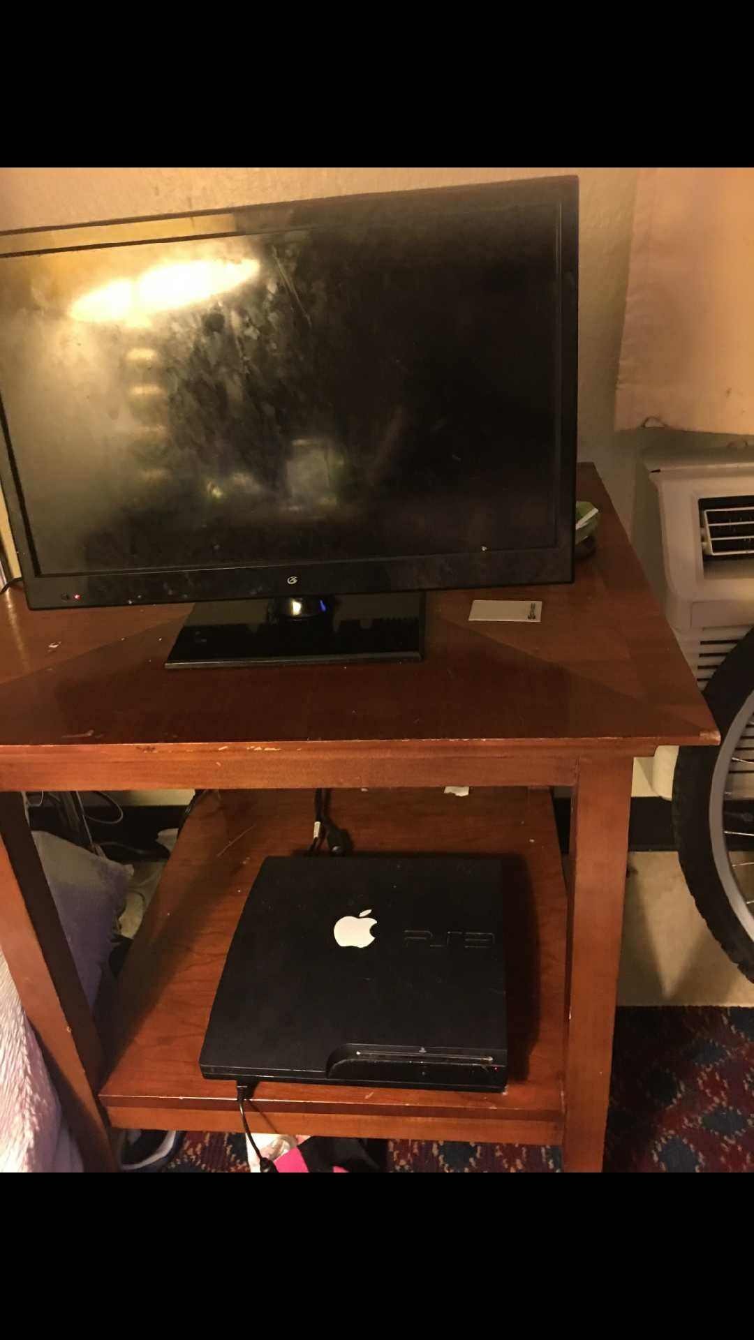 ps3 with games and controllers