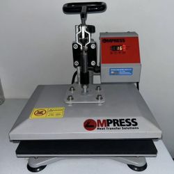 MPRESS HEAT PRESS MACHINE 9” X 12”