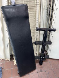 Bench to lift weights and Bench for abdominals