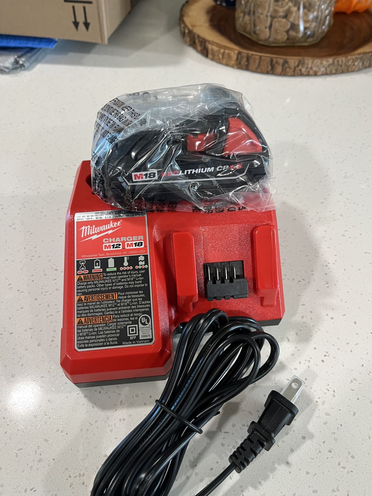 Milwaukee Charger And Battery