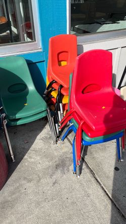 (In Store) colorful children’s chairs