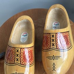Authentic Dutch Wooden Klompen