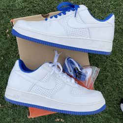 Sz 11 Nike AF1s LA Dodger Blue $60FIRM NO TRADES