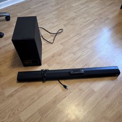 Polk Soundbar W/Subwoofer Model Signa S2