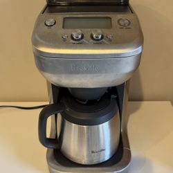 Breville  Grind Control Coffee Maker With Grinder, Brushed Stainless Steel, Thermal Carafe